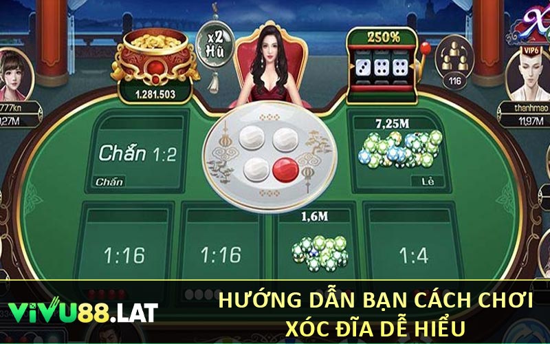 Hướng dẫn bạn cách chơi xóc đĩa dễ hiểu