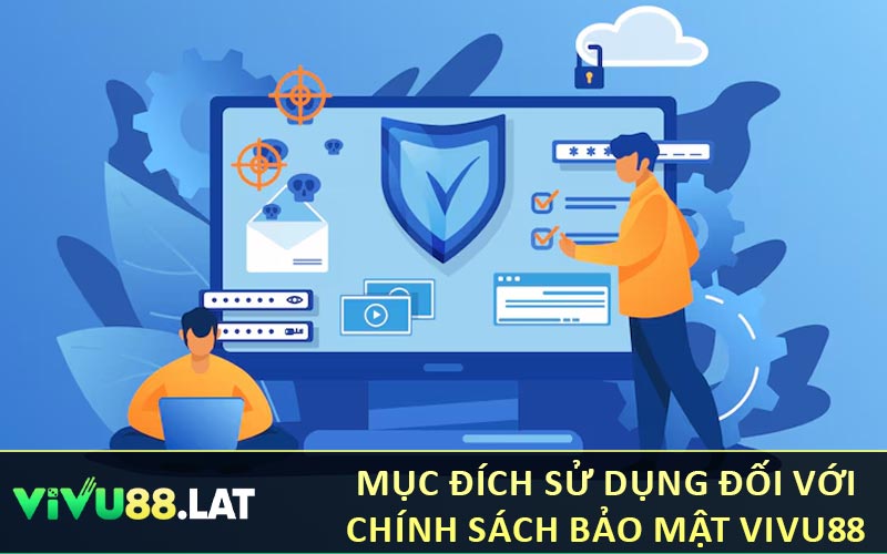 Mục đích sử dụng đối với chính sách bảo mật VIVU88