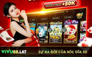 Sự ra đời của xóc đĩa 3D