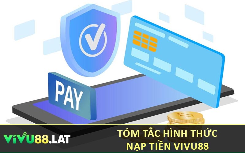Tóm tắc hình thức nạp tiền VIVU88